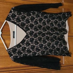 Black Blouse Dress Shirt